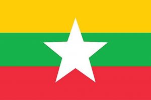 Myanmar Flag NS