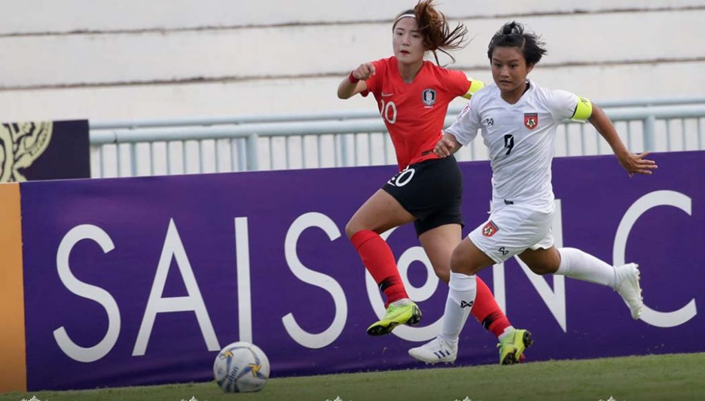 Myanmar women players sskm