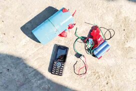 Terrorists destroy schools using grenades, homemade bombs, mines