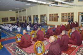 74th Anniversary of Tatmadaw (Navy) commemoration ceremony, alms offering ceremony held