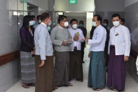 MoH Union Minister inspects general hospitals in Magway Region