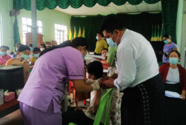 COVID-19 vaccination continues in Dawbon Township
