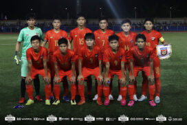 Myanmar women’s football team stands third in ASEAN
