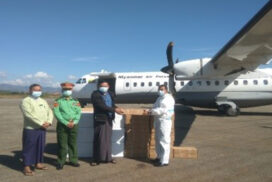 COVID-19 vaccines continue to be delivered across Myanmar