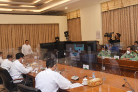 Prevention and control of COVID-19 affect bilateral trade between Myanmar and China, says Vice-Senior General Soe Win