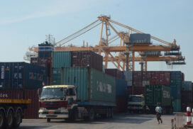 Myanmar’s foreign trade value drips by nearly US$601 mln in mini-budget year