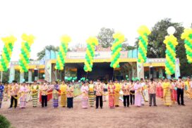 Kayin State holds opening ceremony of Myanmar traditional water festival