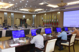 National Solidarity and Peacemaking Negotiate Committee meets Shan State Progressive Party