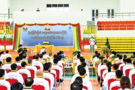 Myanmar’s athletes must strive to hoist the State flag of the Republic of the Union of Myanmar for their victories to bring honour to the State: Senior General