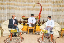 MoD Union Minister receives Indian Ambassador to Myanmar