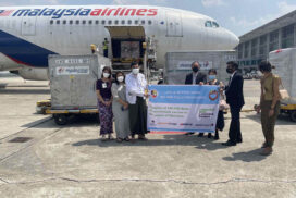Myanmar receives Malaysia-donated 500,000 AstraZeneca doses