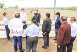 Agricultural activities inspected in Myitkyina, Waingmaw