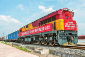 Chongqing-Lincang-Myanmar first freight train leaves Chongqing for Myanmar