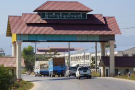 Myanmar-Thailand border trade down by $12.79 mln in April