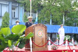 MoTC Union Minister attends 13th graduation ceremony of Myanmar Mercantile Marine College