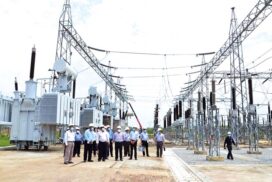 MoEPE Union Minister inspects power projects in Nay Pyi Taw