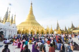 Religious places crowded with devotees on Kason full moon day