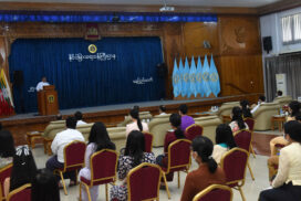 Experience sharing seminar on overseas study held in Nay Pyi Taw