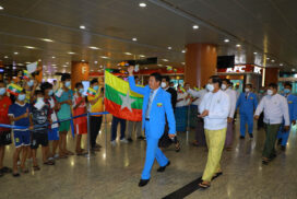 MoSYA Union Minister leaves for Viet Nam to attend SEA Games Event