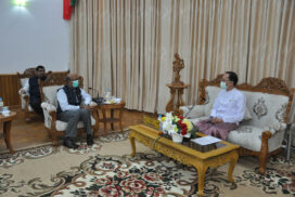 Indian Envoy to Myanmar calls on Health Union Minister