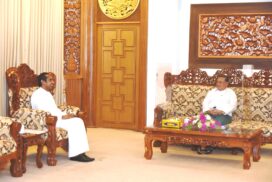 MoFA Union Minister receives Sri Lankan Ambassador to Myanmar