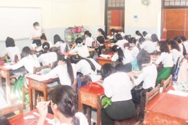 Over 91% of students joyfully study at 3,207 schools in Yangon