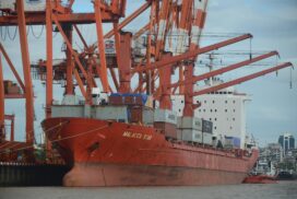 Myanmar maritime trade up by $959 mln nearly past two months