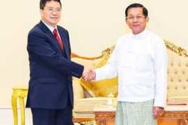 Myanmar, China jointly prioritize restoration of regional peace, stability
