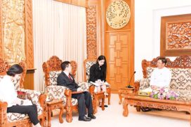 Chinese Special Envoy for Asian Affairs calls on MoFA Union Minister