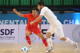 Myanmar settle for 4th in Continental Futsal Championship 2023