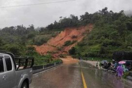 Persistent landslides plague Myawady-Kawkareik Asian Highway