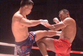 Tun Tun Min ties Thway Thit Win Hlaing in 8th Myanma Lethwei World Championship