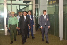 DPM Union Defence Minister returns to Yangon after successful Moscow engagements