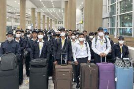 Over 430 Myanmar workers under EPS leave for ROK in Sept