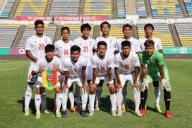 Myanmar U-23 team heading to Asian Games