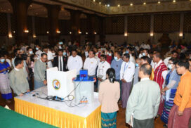 UEC points out advantages of Myanmar electronic voting machines