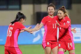 Women’s Football: Myanmar suffer 0-3 loss to South Korea in Asian Games