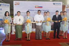 MAI launches maiden flight of Yangon-Mandalay-Novosibirsk route to create aviation network between Myanmar and Russia