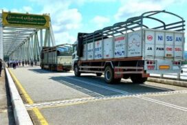Myanmar-Laos Friendship Bridge promotes border trade