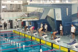 Myanmar team arrives back from Russia-Myanmar cadets swimming competition