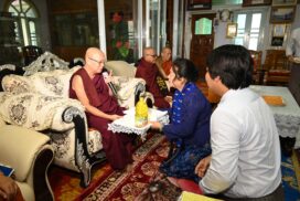 SAC member donates rice, oil to monasteries, Christian leaders in Bhamo