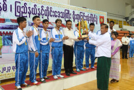 Mandalay men’s team clinches title in ISR Chinlone Championship