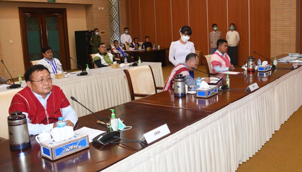 State Peace Talks Team discusses with DKBA delegation on second-day meeting
