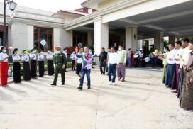 DKBA delegation leaves Nay Pyi Taw
