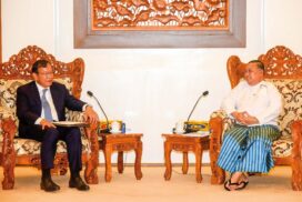 MoFA Union Minister receives special envoy of ASEAN Chair