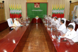 MoBA Union Minister receives Ambassador of India to Myanmar