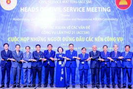 UCSB Chairman joins Heads of Civil Service Meeting for 21st ACCSM, Sixth Heads of Meeting for ACCSM Plus Three in Hanoi, Viet Nam