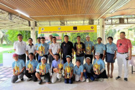 Golf Open Junior and Professional Tournament held