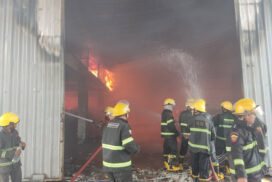 Fire breaks out in Hlinethaya No 2 Industrial Zone