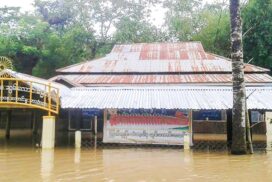 DMH forecasts water levels rising at rivers across Myanmar in second 10-day this month